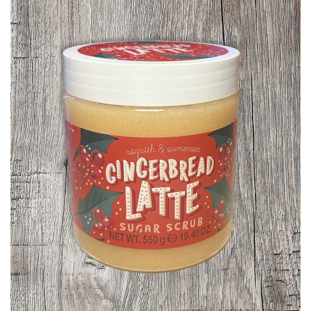 ASQUITH & SOMERSET Gingerbread Latte Sugar Scrub SEALED